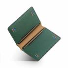 V02 Little Cow Texture Back-attached NN Card Bag(Green) - 3