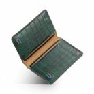V03 Alligator Texture Back-attached NN Card Bag(Green) - 3