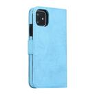 For iPhone 11 KLT888-2 Retro 2 in 1 Detachable Magnetic Horizontal Flip TPU + PU Leather Case with Holder & Card Slots & Photo Frame & Wallet(Sky Blue) - 3