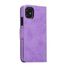 For iPhone 11 KLT888-2 Retro 2 in 1 Detachable Magnetic Horizontal Flip TPU + PU Leather Case with Holder & Card Slots & Photo Frame & Wallet(Purple) - 3