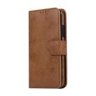 For iPhone 11 KLT888-2 Retro 2 in 1 Detachable Magnetic Horizontal Flip TPU + PU Leather Case with Holder & Card Slots & Photo Frame & Wallet(Brown) - 2