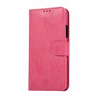 For iPhone 11 Pro KLT888-2 Retro 2 in 1 Detachable Magnetic Horizontal Flip TPU + PU Leather Case with Holder & Card Slots & Photo Frame & Wallet(Rose Red) - 2