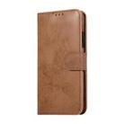 For iPhone 11 Pro KLT888-2 Retro 2 in 1 Detachable Magnetic Horizontal Flip TPU + PU Leather Case with Holder & Card Slots & Photo Frame & Wallet(Brown) - 2