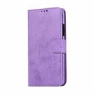 For iPhone 11 Pro Max KLT888-2 Retro 2 in 1 Detachable Magnetic Horizontal Flip TPU + PU Leather Case with Holder & Card Slots & Photo Frame & Wallet(Purple) - 2