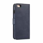 For iPhone 6 Plus KLT888-2 Retro 2 in 1 Detachable Magnetic Horizontal Flip TPU + PU Leather Case with Holder & Card Slots & Photo Frame & Wallet(Dark Blue) - 3