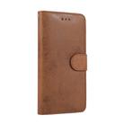 For iPhone 8 Plus / 7 Plus KLT888-2 Retro 2 in 1 Detachable Magnetic Horizontal Flip TPU + PU Leather Case with Holder & Card Slots & Photo Frame & Wallet(Brown) - 2