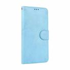 For iPhone X / XS KLT888-2 Retro 2 in 1 Detachable Magnetic Horizontal Flip TPU + PU Leather Case with Holder & Card Slots & Photo Frame & Wallet(Sky Blue) - 2