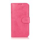 For iPhone 12 mini KLT888-2 Retro 2 in 1 Detachable Magnetic Horizontal Flip TPU + PU Leather Case with Holder & Card Slots & Photo Frame & Wallet(Rose Red) - 2
