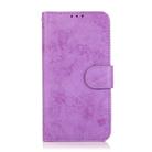 For iPhone 12 mini KLT888-2 Retro 2 in 1 Detachable Magnetic Horizontal Flip TPU + PU Leather Case with Holder & Card Slots & Photo Frame & Wallet(Purple) - 1