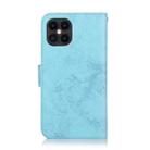 For iPhone 12 / 12 Pro KLT888-2 Retro 2 in 1 Detachable Magnetic Horizontal Flip TPU + PU Leather Case with Holder & Card Slots & Photo Frame & Wallet(Sky Blue) - 3