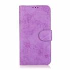 For iPhone 12 / 12 Pro KLT888-2 Retro 2 in 1 Detachable Magnetic Horizontal Flip TPU + PU Leather Case with Holder & Card Slots & Photo Frame & Wallet(Purple) - 2