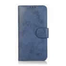 For iPhone 12 / 12 Pro KLT888-2 Retro 2 in 1 Detachable Magnetic Horizontal Flip TPU + PU Leather Case with Holder & Card Slots & Photo Frame & Wallet(Dark Blue) - 2