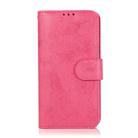 For iPhone 12 Pro Max KLT888-2 Retro 2 in 1 Detachable Magnetic Horizontal Flip TPU + PU Leather Case with Holder & Card Slots & Photo Frame & Wallet(Rose Red) - 2