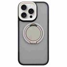 For iPhone 13 Pro Skin-feel Two-color Edge Strips 360 MagSafe Holder Phone Case(Titanium Gray) - 1