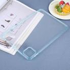 For Xiaomi Pad 7 / 7 Pro Color TPU Hybrid Clear Acrylic Tablet Case(Ice Blue) - 3