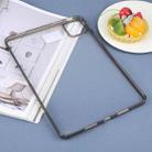 For Xiaomi Pad 7 / 7 Pro Color TPU Hybrid Clear Acrylic Tablet Case(Black) - 2