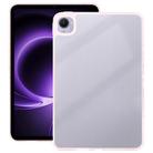 For Xiaomi Redmi K Pad 8.8 Color TPU Hybrid Clear Acrylic Tablet Case(Pink) - 1