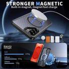 For Samsung Galaxy A26 5G Honeycomb Cooling MagSafe Holder Phone Case(Black) - 2