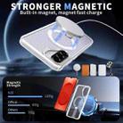 For Samsung Galaxy A26 5G Honeycomb Cooling MagSafe Holder Phone Case(Frosted Transparent) - 2