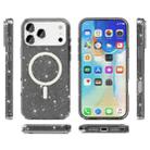 For iPhone 17 Pro Max Terminator Style Glitter Powder MagSafe Magnetic Phone Case(Black) - 2