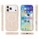 For iPhone 17 Pro Terminator Style Glitter Powder MagSafe Magnetic Phone Case(Gold) - 2