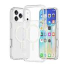 For iPhone 17 Pro Terminator Style Glitter Powder MagSafe Magnetic Phone Case(Transparent) - 1