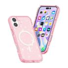 For iPhone 17 Terminator Style Glitter Powder MagSafe Magnetic Phone Case(Pink) - 3