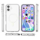 For iPhone 17 Terminator Style Glitter Powder MagSafe Magnetic Phone Case(Transparent) - 2