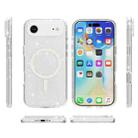 For iPhone 17 Air Terminator Style Glitter Powder MagSafe Magnetic Phone Case(White) - 2