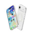 For iPhone 17 Air Terminator Style Glitter Powder MagSafe Magnetic Phone Case(White) - 3