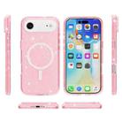 For iPhone 17 Air Terminator Style Glitter Powder MagSafe Magnetic Phone Case(Pink) - 2