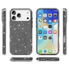For iPhone 17 Pro Max Shockproof Terminator Glitter Powder Phone Case(Black) - 2