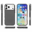 For iPhone 17 Pro Max Shockproof Terminator Glitter Powder Phone Case(Transparent Grey) - 2