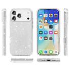 For iPhone 17 Pro Shockproof Terminator Glitter Powder Phone Case(White) - 2