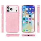 For iPhone 17 Pro Shockproof Terminator Glitter Powder Phone Case(Pink) - 2