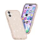 For iPhone 17 Shockproof Terminator Glitter Powder Phone Case(Gold) - 3