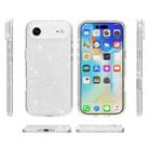 For iPhone 17 Air Shockproof Terminator Glitter Powder Phone Case(White) - 2