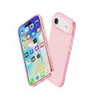 For iPhone 17 Air Shockproof Terminator Glitter Powder Phone Case(Transparent Pink) - 3