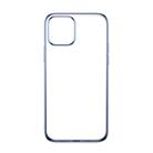 For iPhone 12 mini ROCK Shockproof Electroplating TPU Protective Case(Blue) - 1