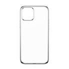 For iPhone 12 / 12 Pro ROCK Shockproof Electroplating TPU Protective Case(Silver) - 1