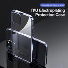 For iPhone 12 / 12 Pro ROCK Shockproof Electroplating TPU Protective Case(Silver) - 3