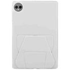 For Huawei MatePad Pro 12.2 2024 Folding Magnetic Holder Acrylic Leather Back Tablet Case(Grey) - 3