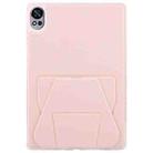 For Huawei MatePad Air 12 / 12 X 2024 Folding Magnetic Holder Acrylic Leather Back Tablet Case(Pink) - 3