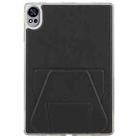For Huawei MatePad Air 12 / 12 X 2024 Folding Magnetic Holder Acrylic Leather Back Tablet Case(Black) - 3