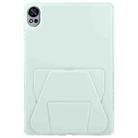 For Huawei MatePad Air 12 / 12 X 2024 Folding Magnetic Holder Acrylic Leather Back Tablet Case(Light Green) - 3