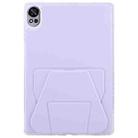 For Huawei MatePad Air 12 / 12 X 2024 Folding Magnetic Holder Acrylic Leather Back Tablet Case(Purple) - 3