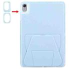 For Huawei MatePad / 11.5 S / Air 11.5 Folding Magnetic Holder Acrylic Leather Back Tablet Case(Sky Blue) - 3