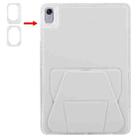 For Huawei MatePad / 11.5 S / Air 11.5 Folding Magnetic Holder Acrylic Leather Back Tablet Case(Grey) - 3