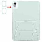 For Huawei MatePad / 11.5 S / Air 11.5 Folding Magnetic Holder Acrylic Leather Back Tablet Case(Light Green) - 3