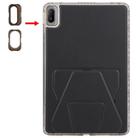 For Huawei MatePad 11 2021 / 2024 / 11 SE Folding Magnetic Holder Acrylic Leather Back Tablet Case(Black) - 2
